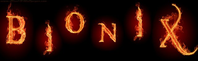 Bionix logo - Dual monitor